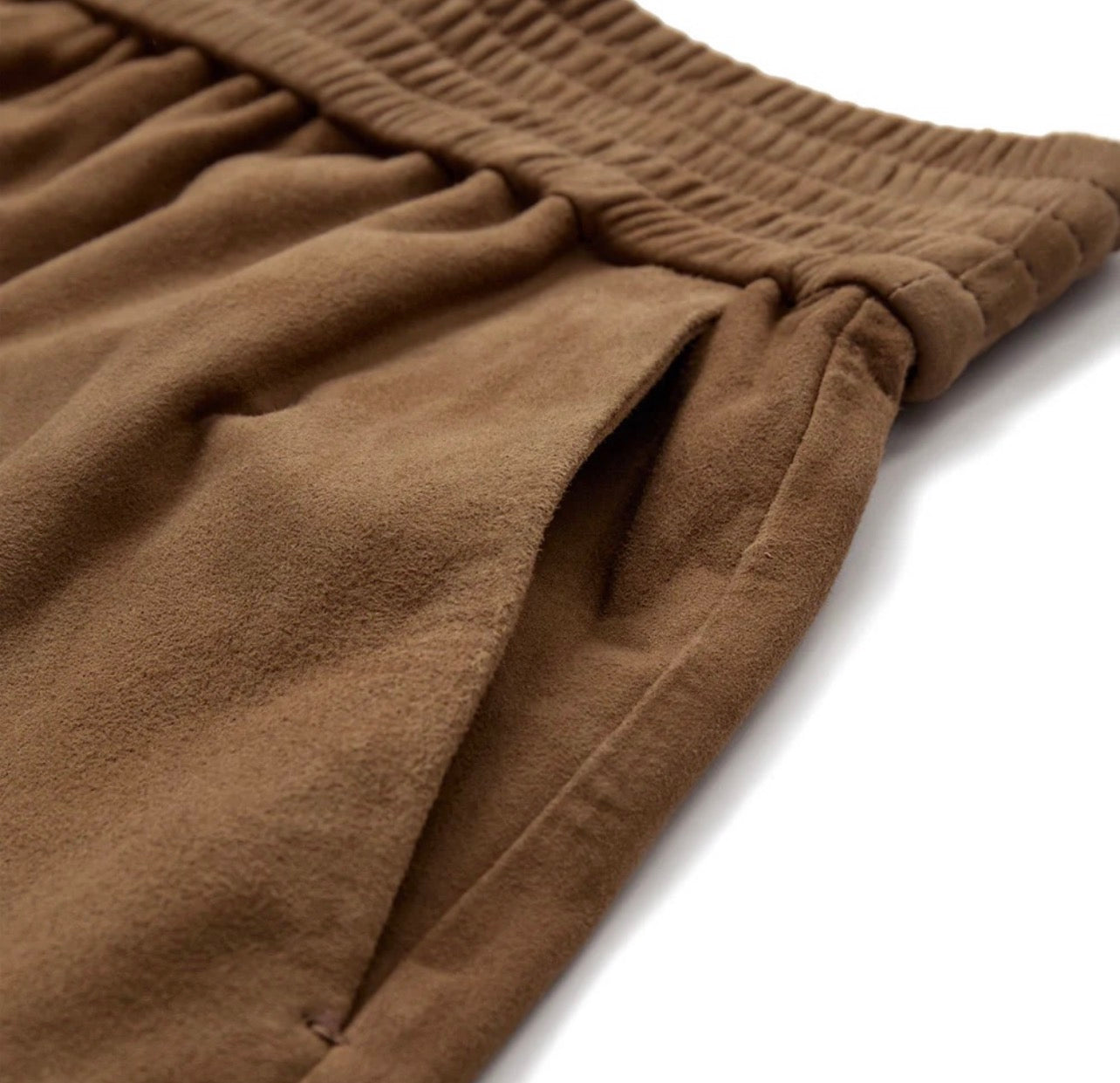 Evelyn Suede Skirt