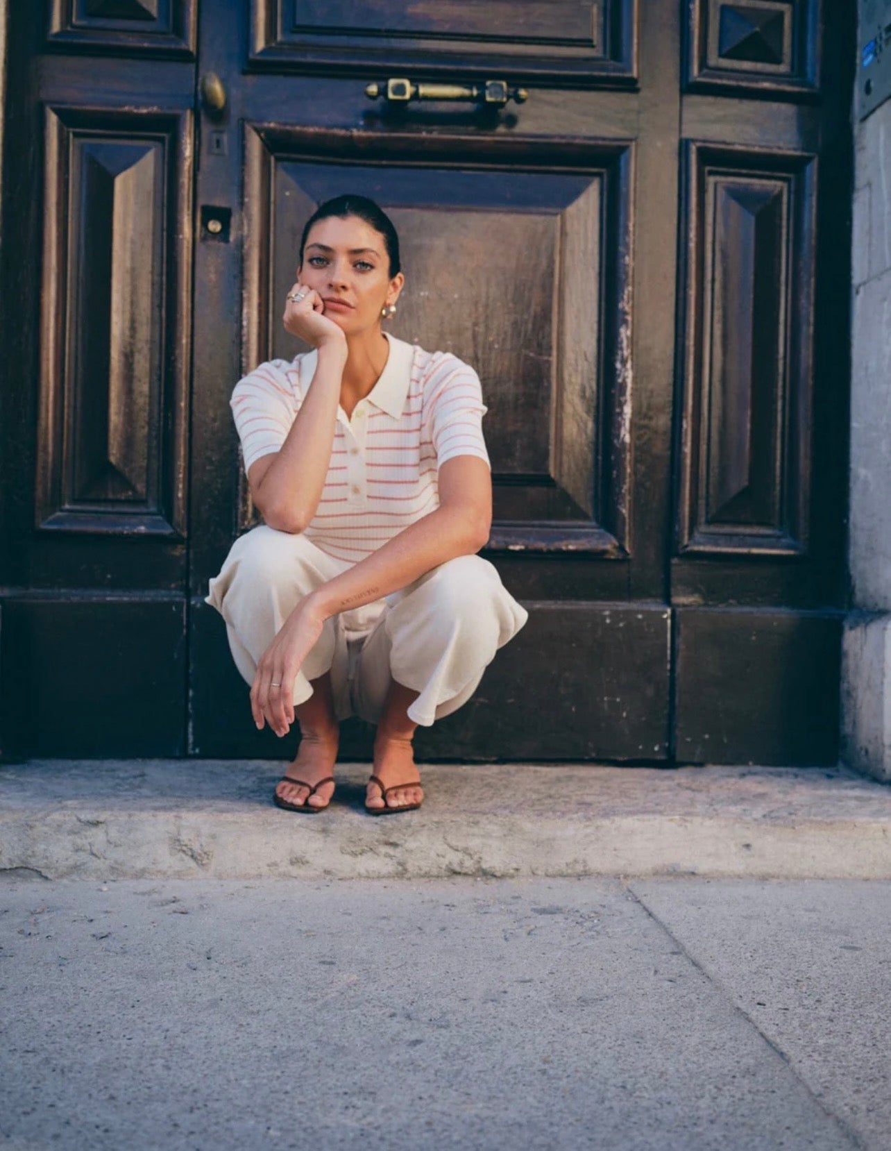 Mmcaliz Stripe Ssknit