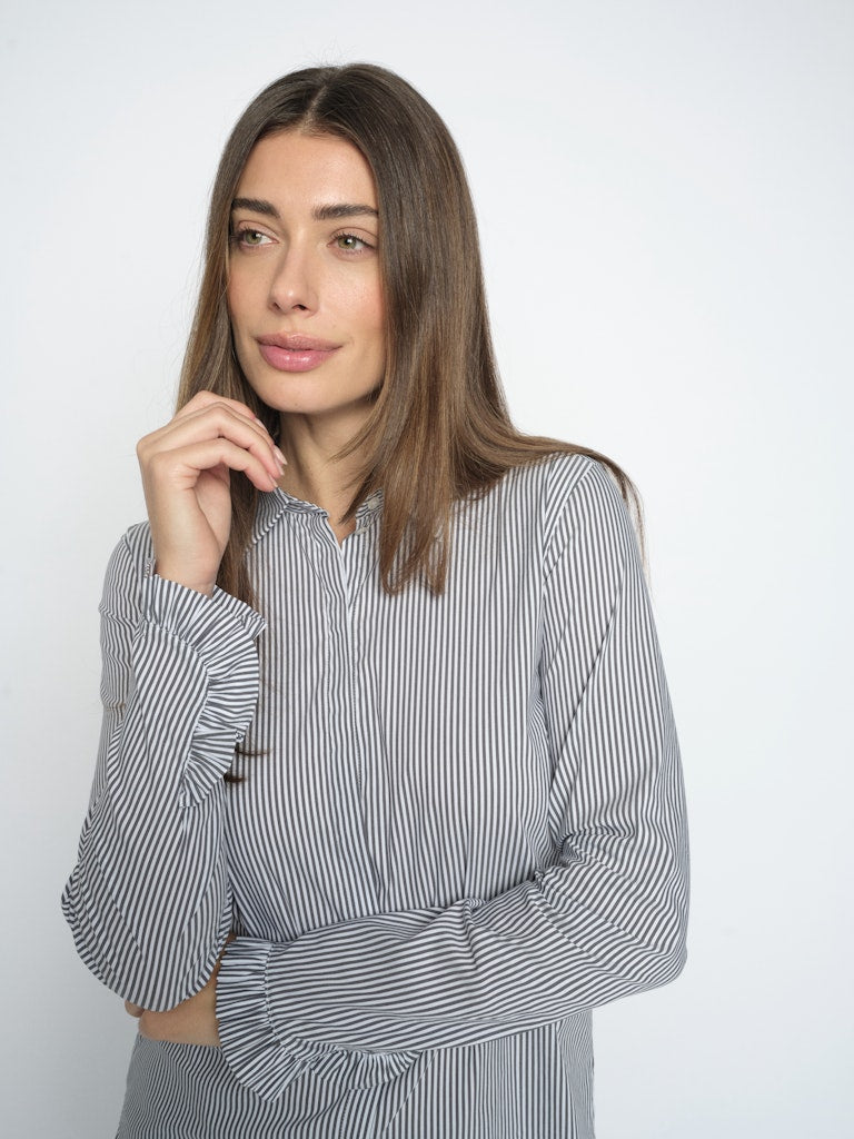 Mmmattie Flip Stripe Shirt