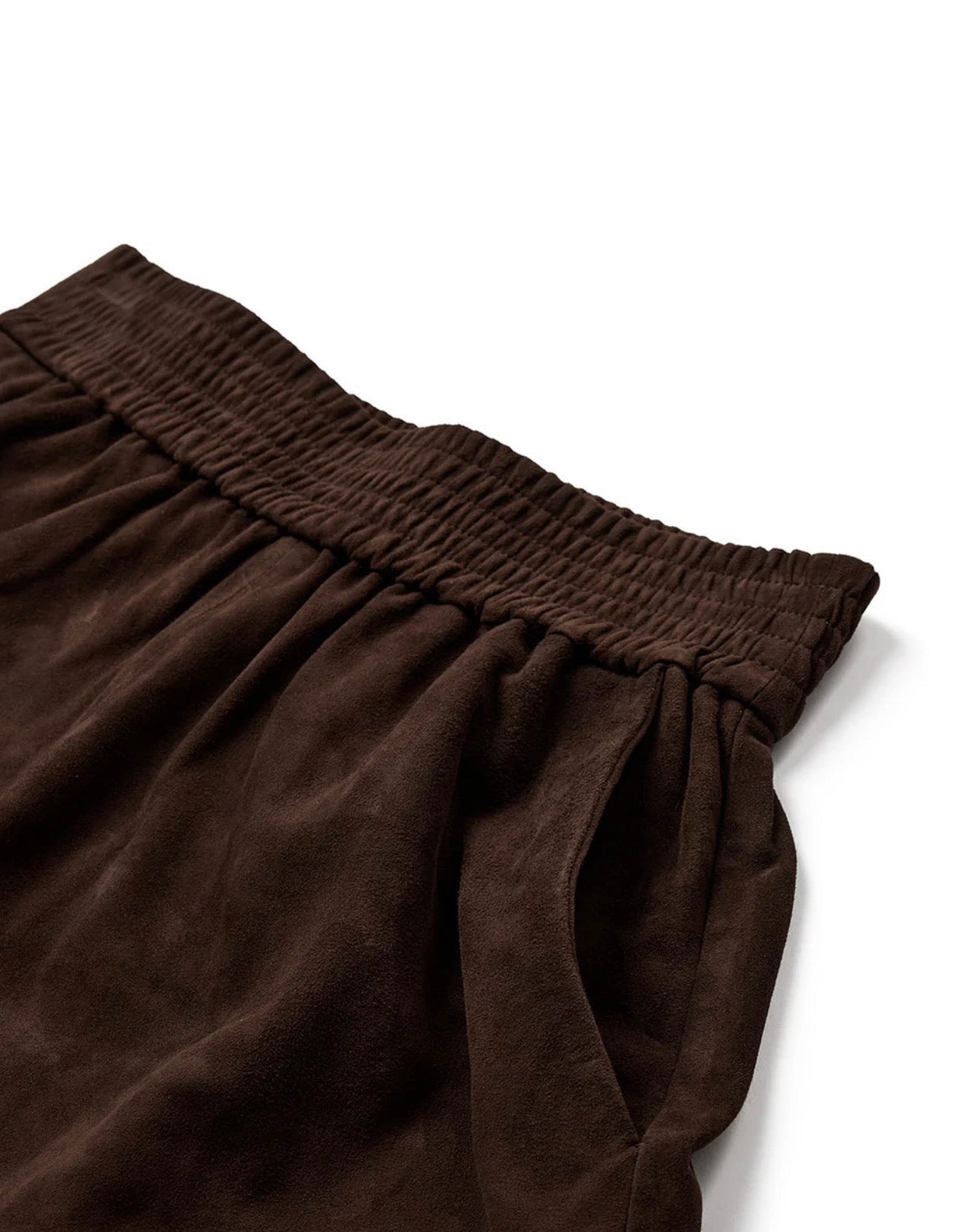 Evelyn Suede Skirt