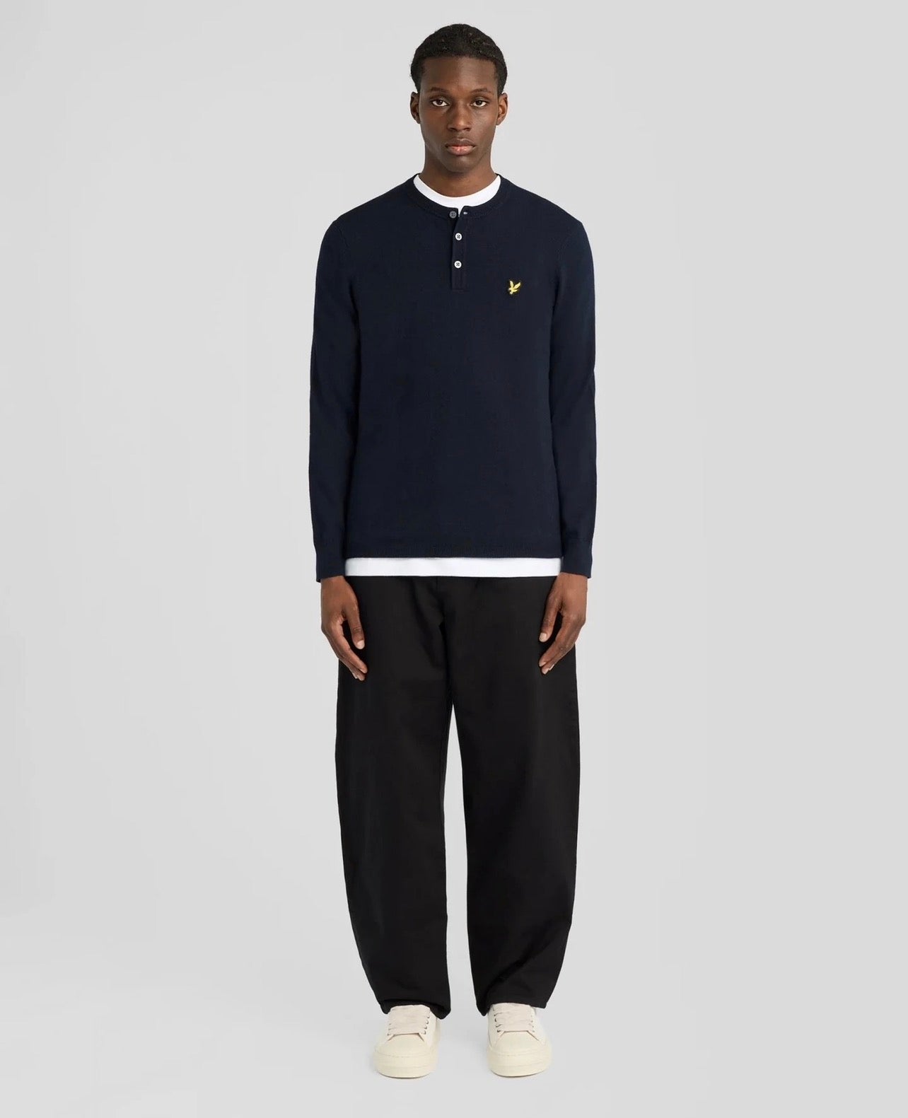 Cotton Merino Henley