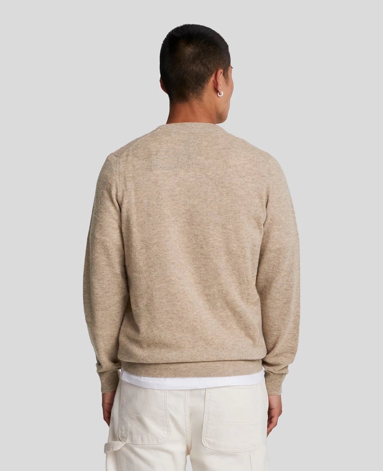 LAMBSWOOL BLEND CREW NECK