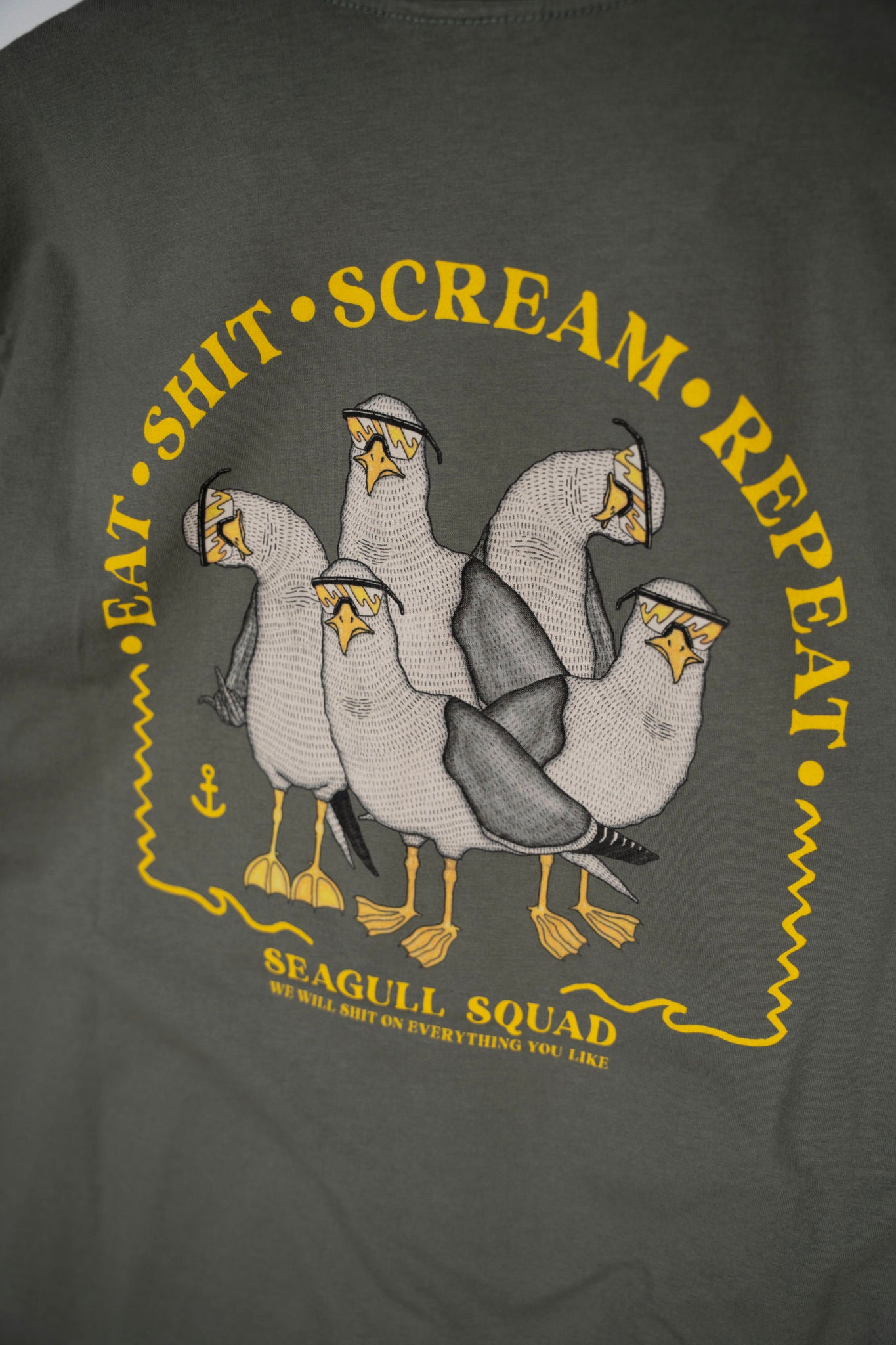 Seagull Squad Back T-Shirt