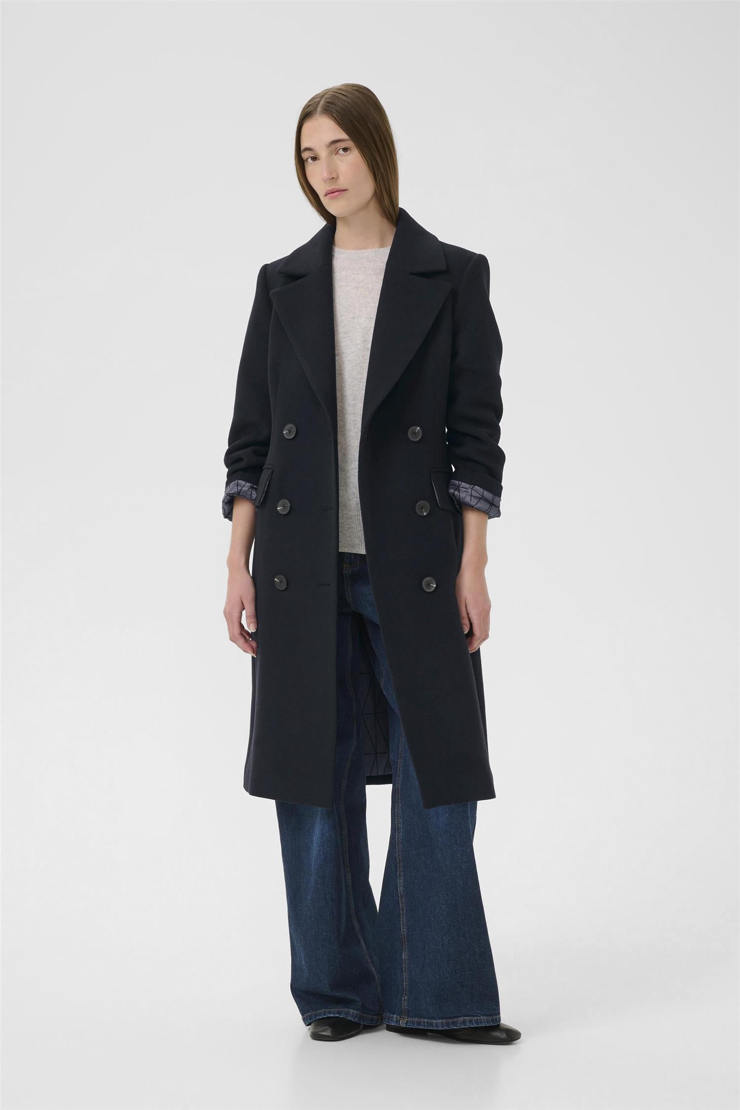 ThoraIW Lapel Coat R