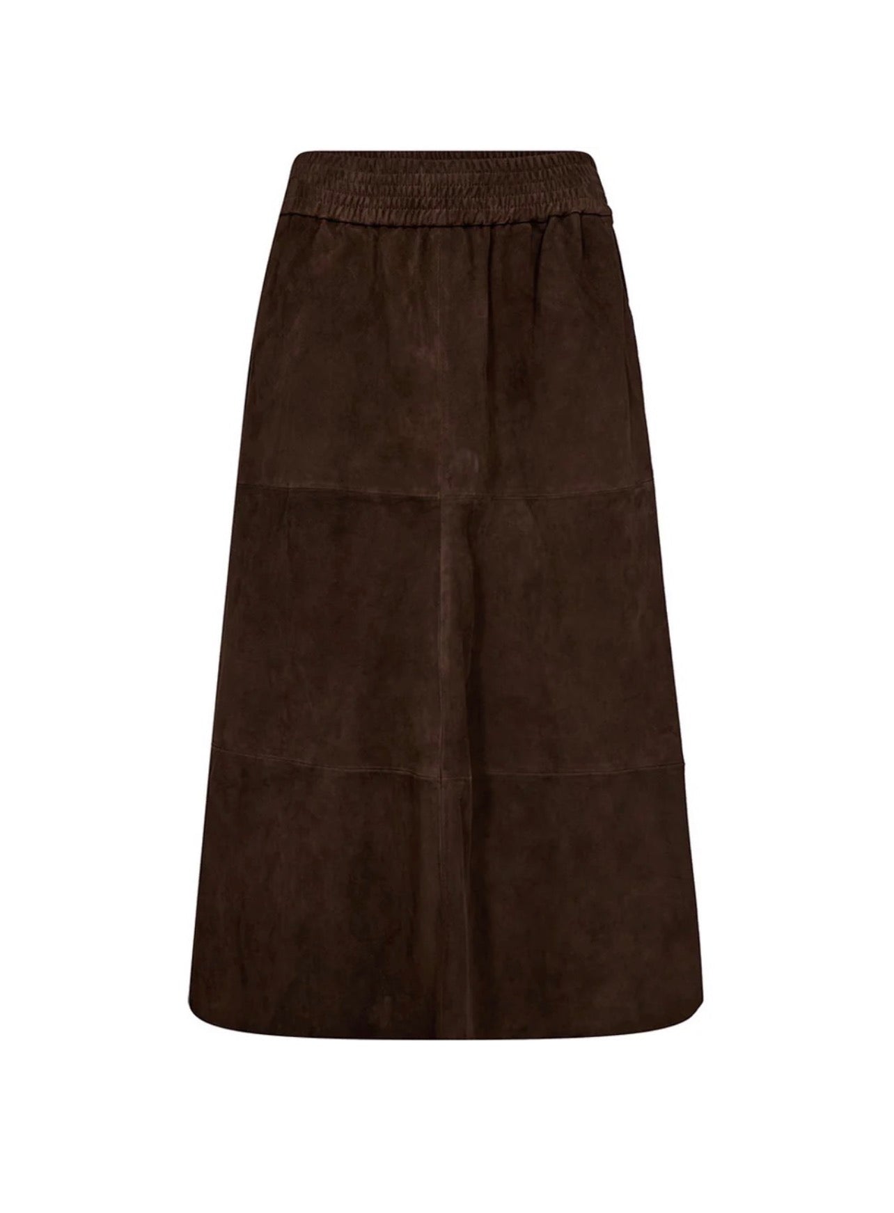 Evelyn Suede Skirt