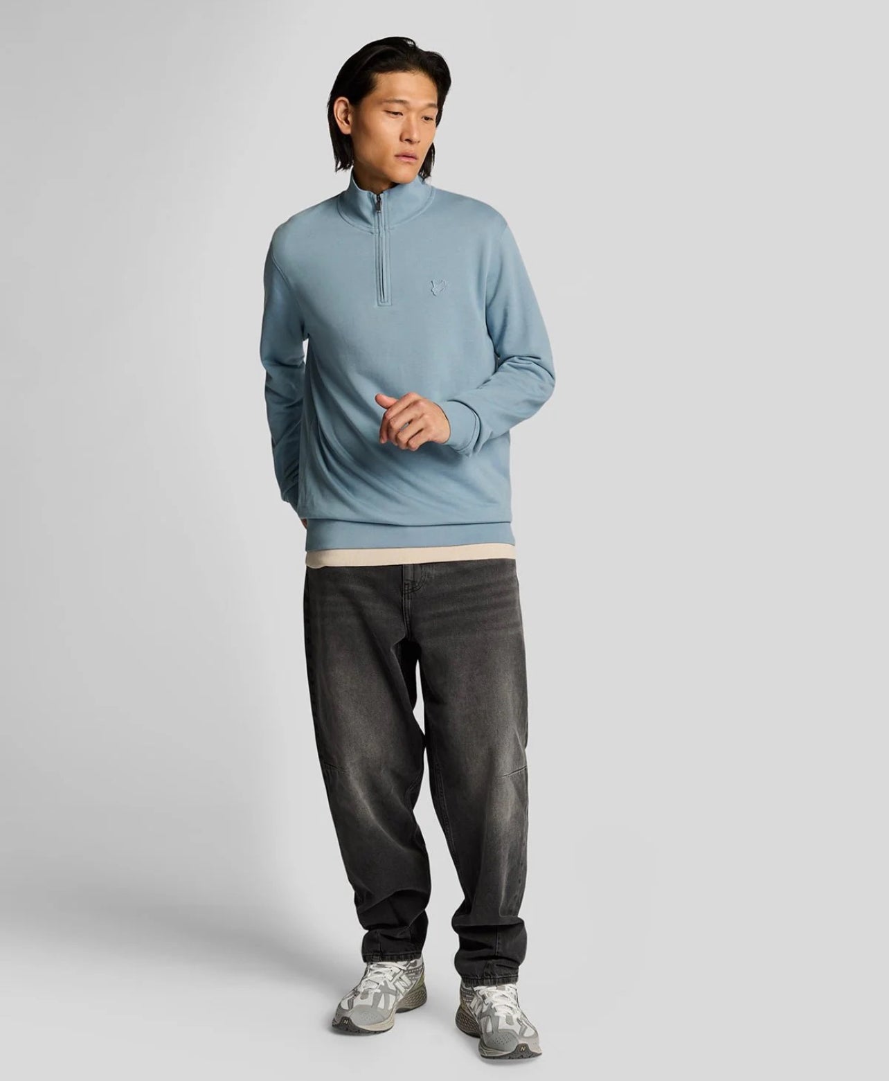 Superfine Quarter Zip Sweatshirt