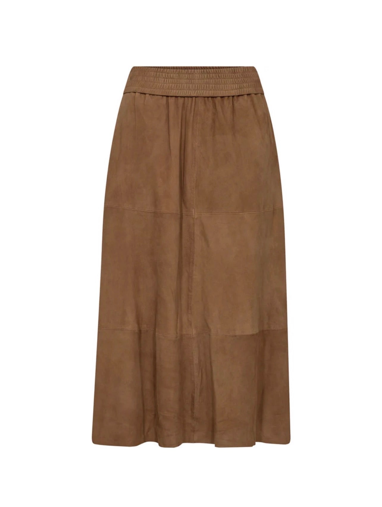 Evelyn Suede Skirt