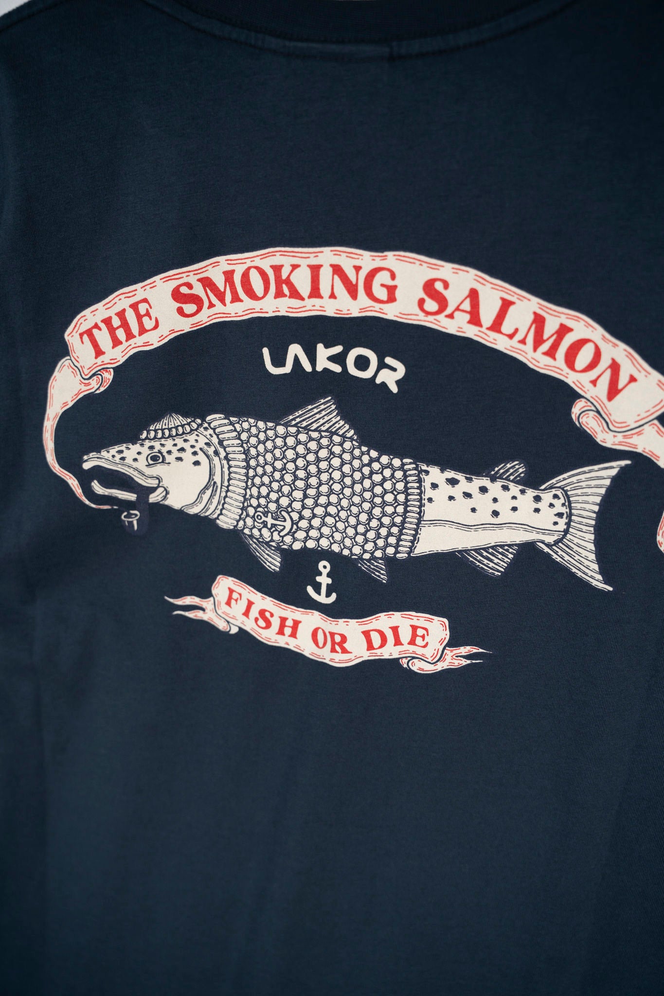 The Smoking Salmon Back T-Shirt