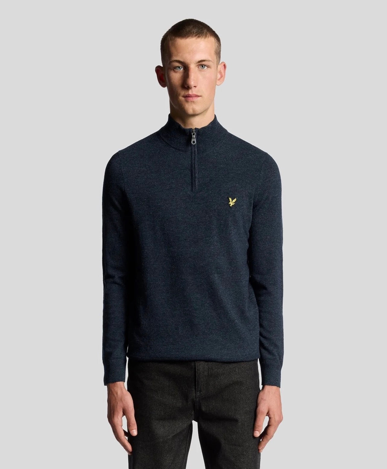 Lambswool Blend Quarter Zip