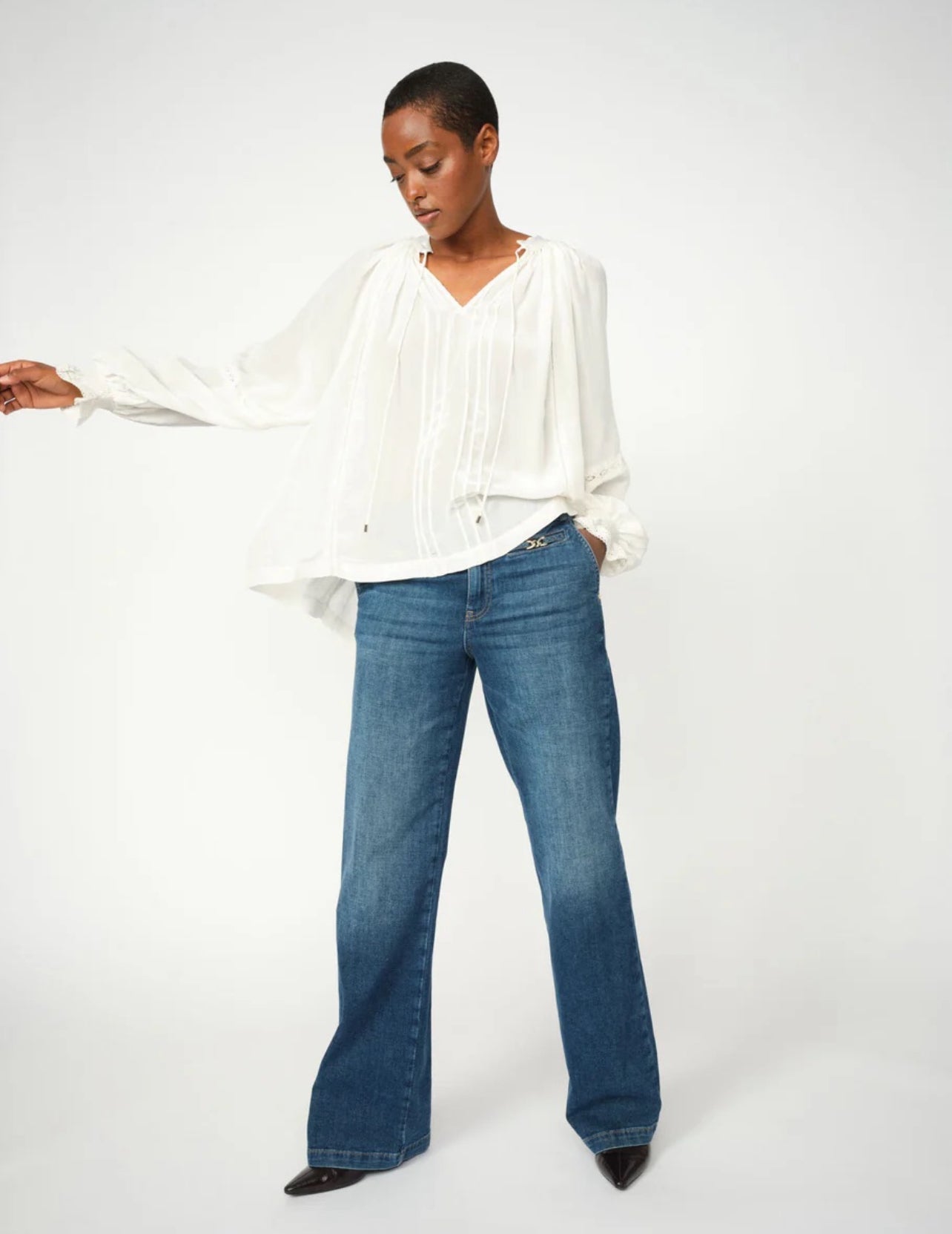 MMCandia Peach Jeans Long