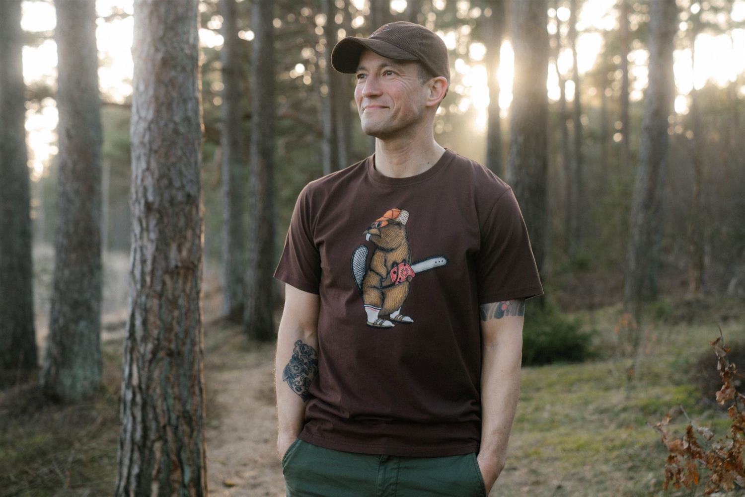 Beaver Timber Courd Cap