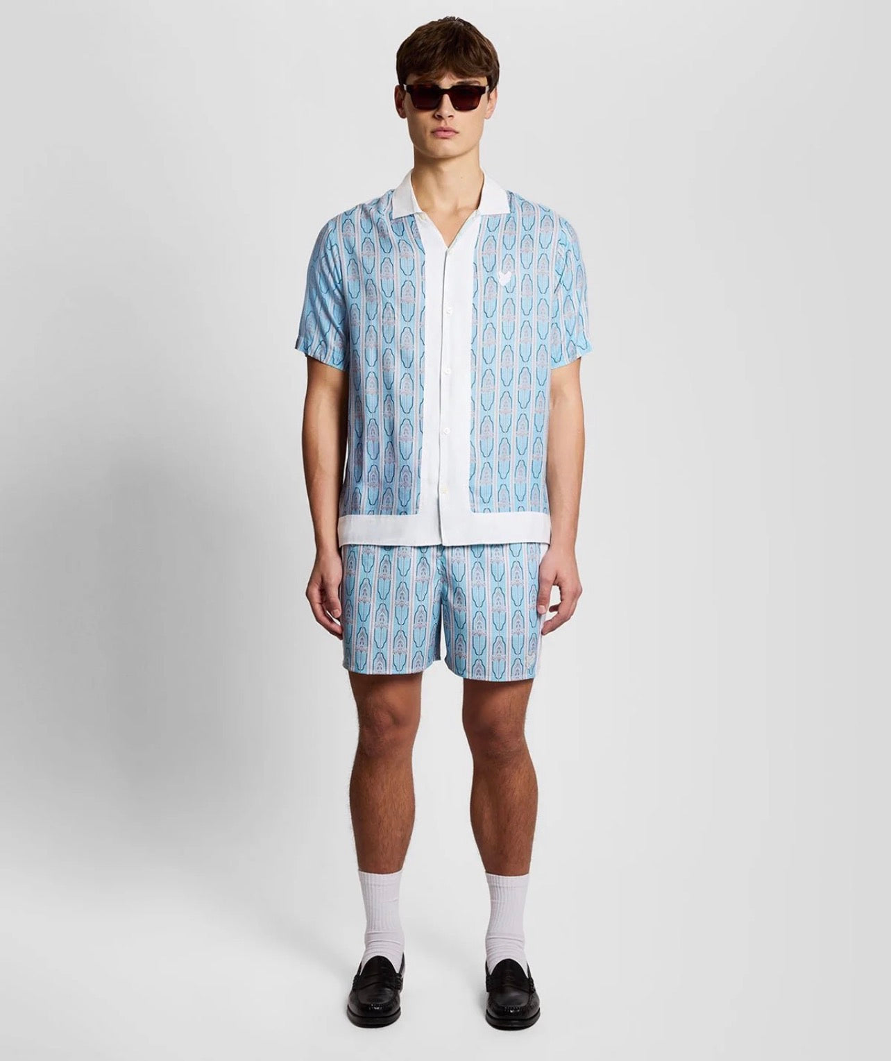 Floral Loop Graphic Shirt