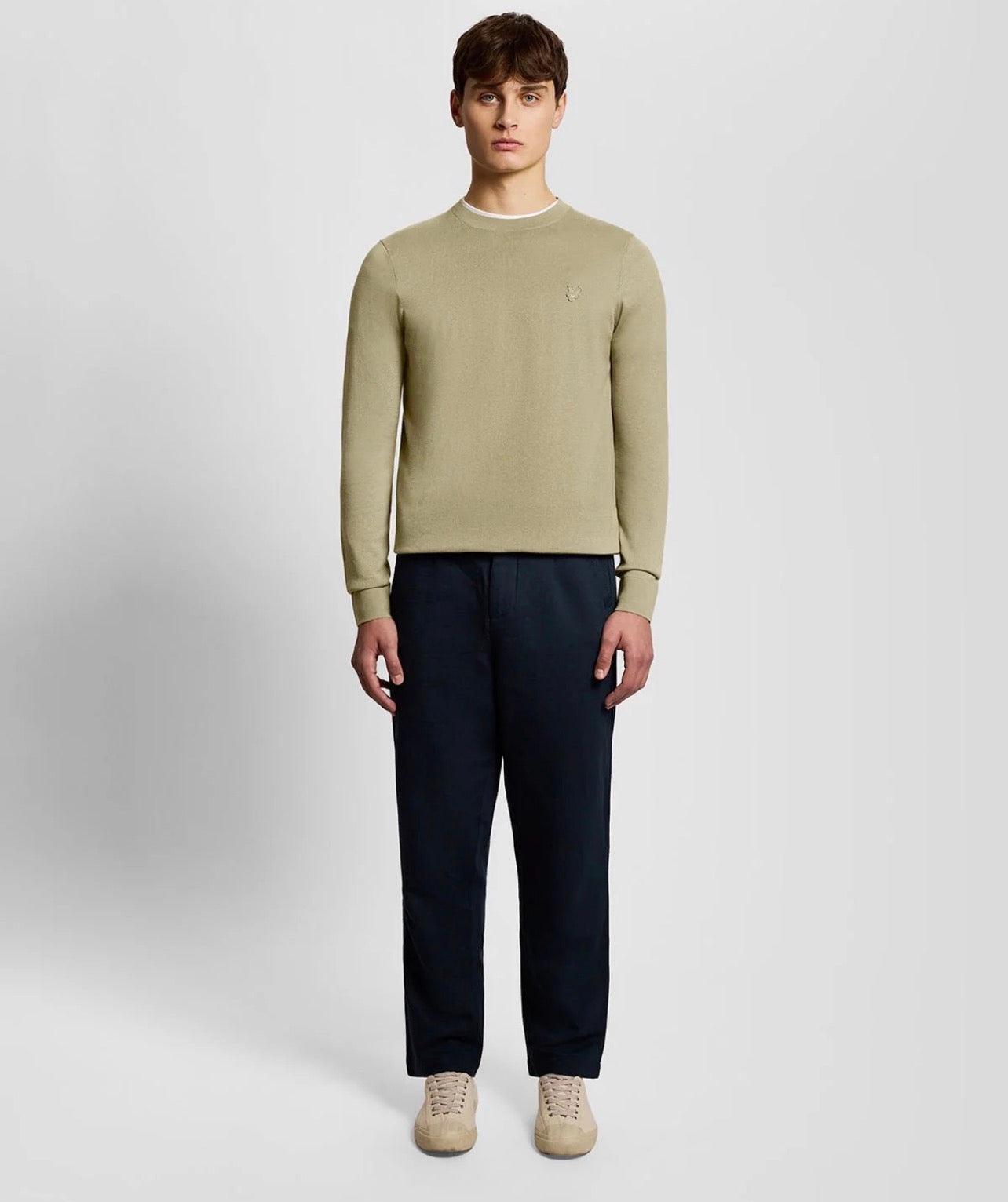 Tonal Superfine Crew Neck
