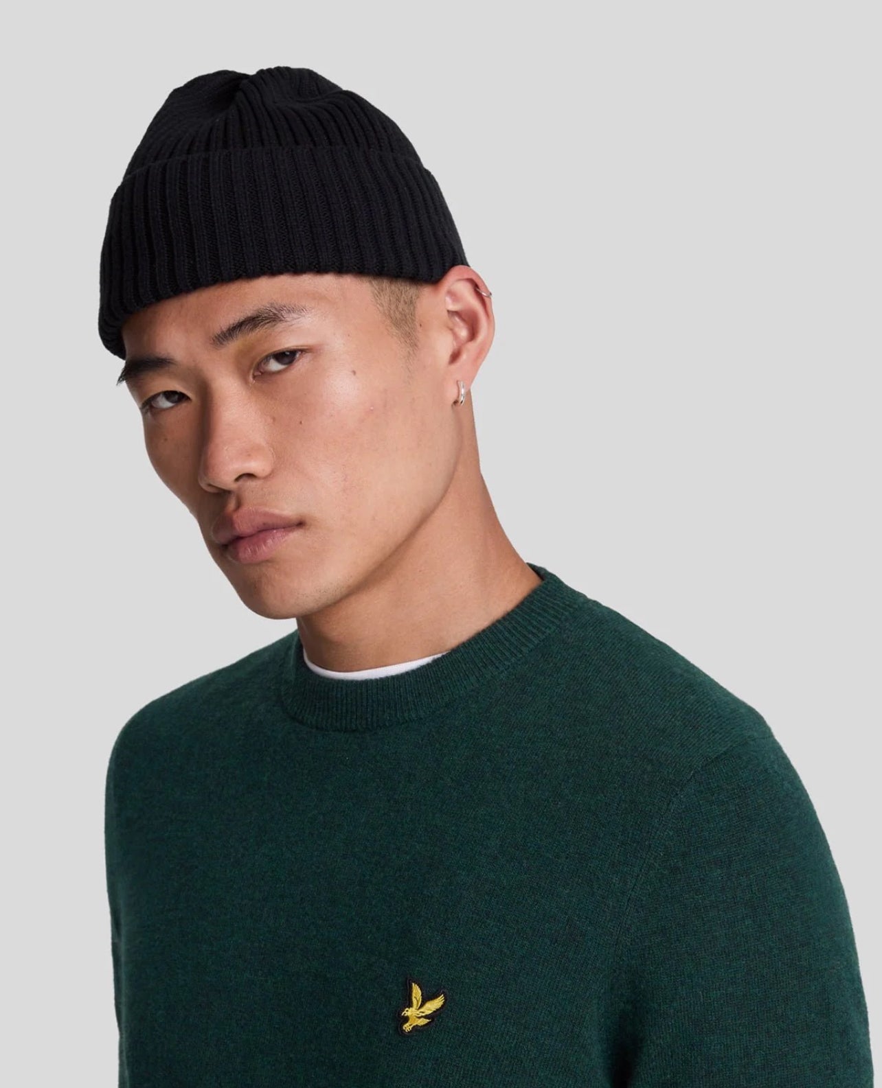 LAMBSWOOL BLEND CREW NECK