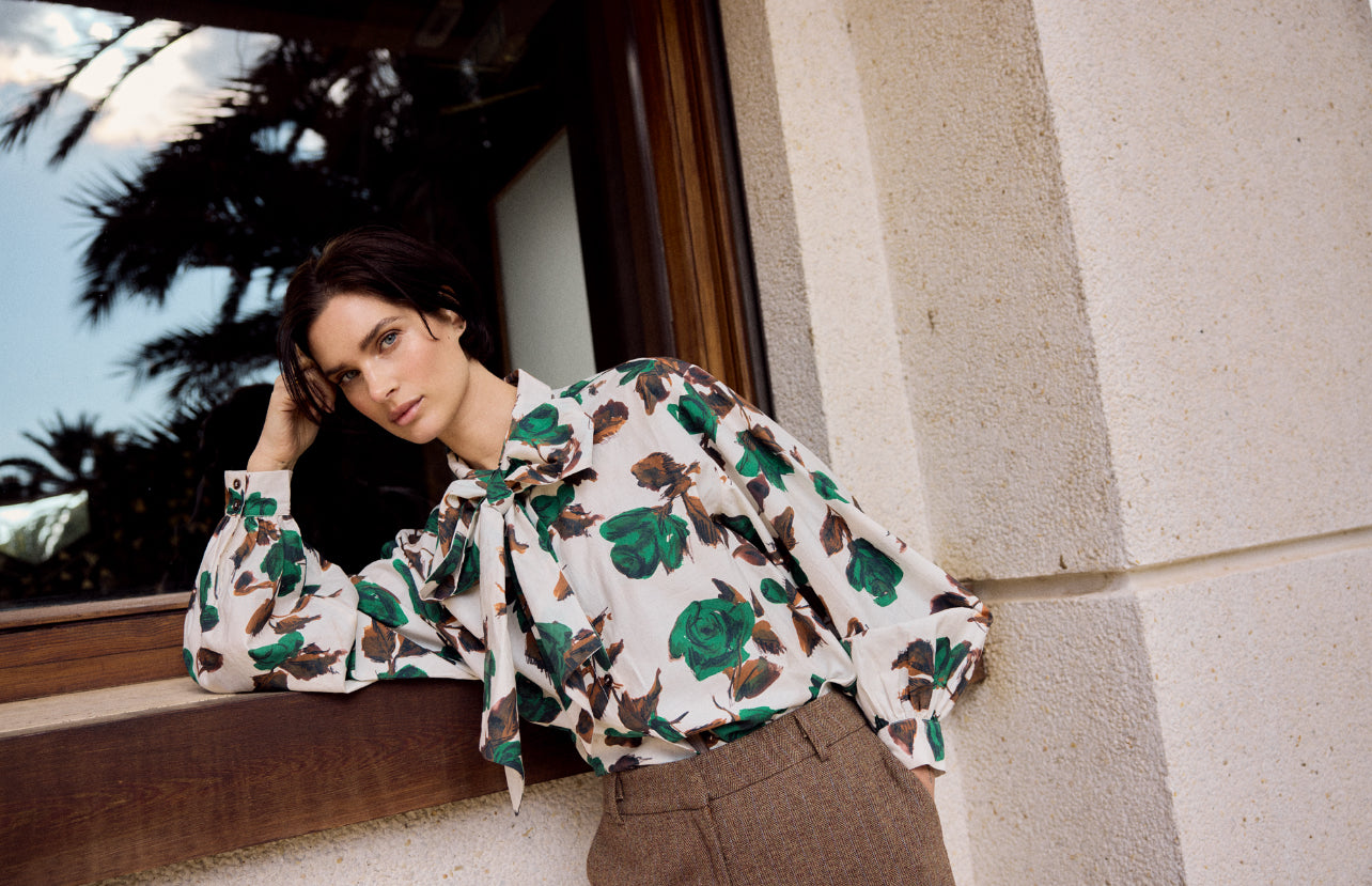 Green Rose Maxime Shirt