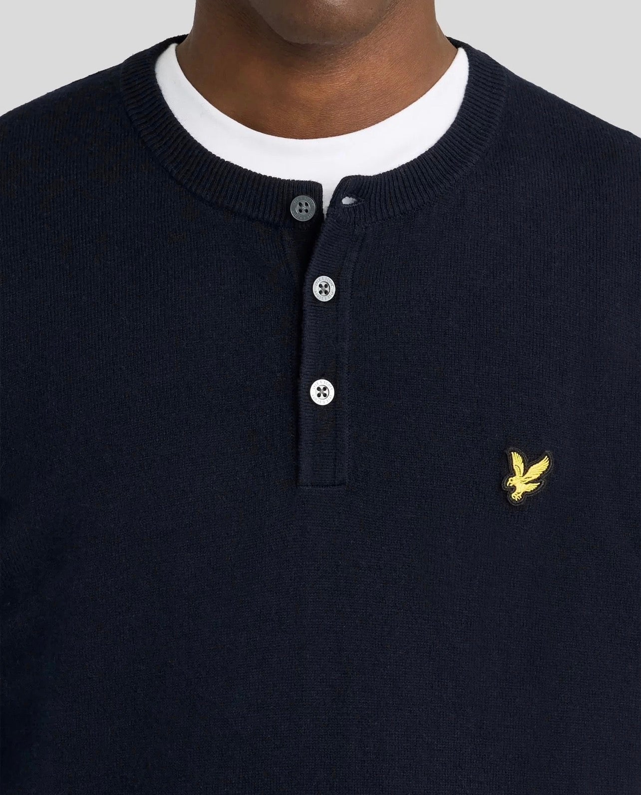 Cotton Merino Henley