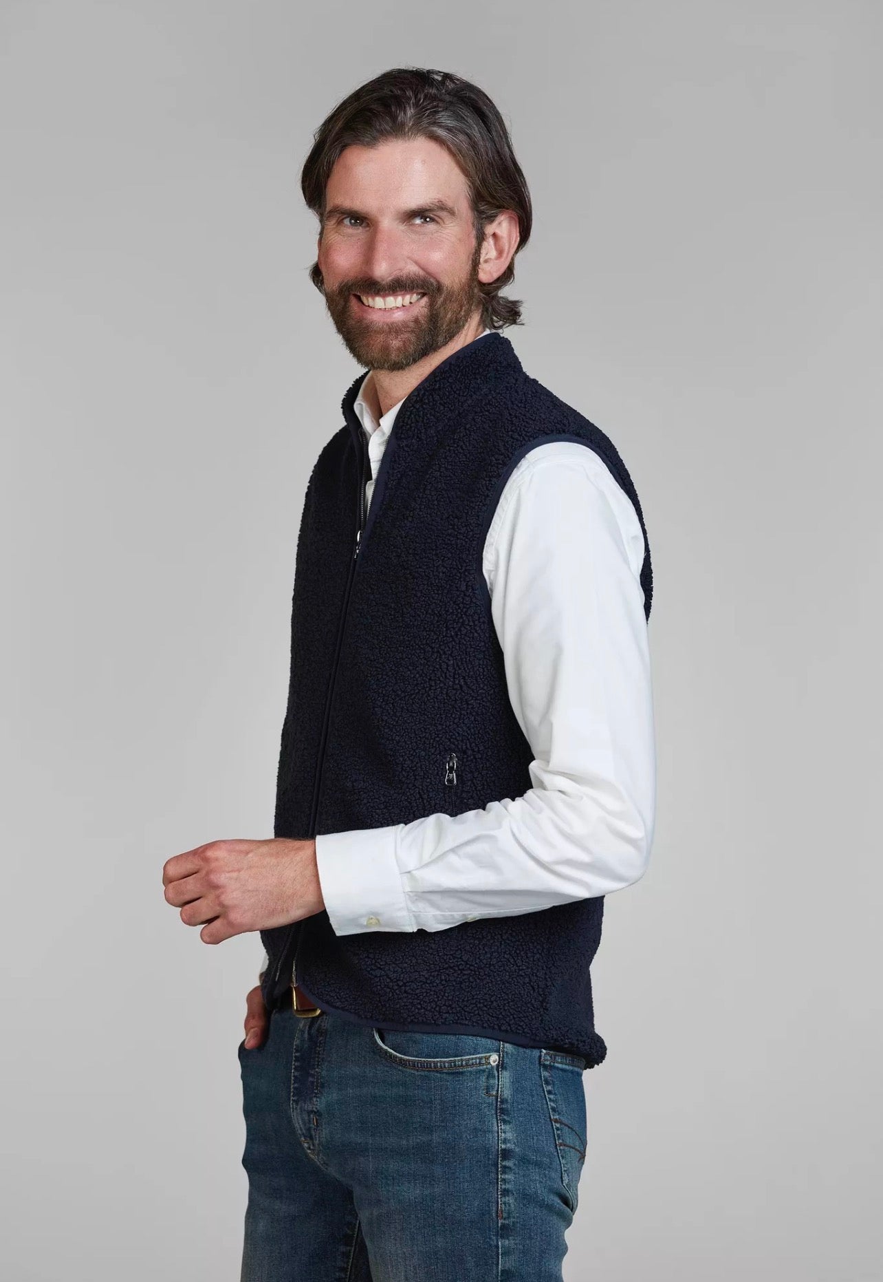 PILE FLEECE VEST