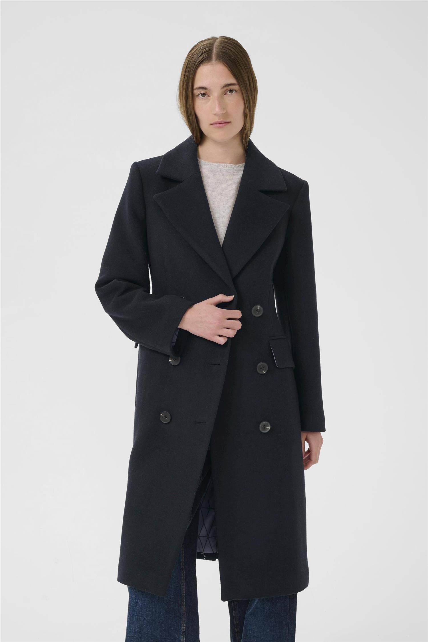 ThoraIW Lapel Coat R
