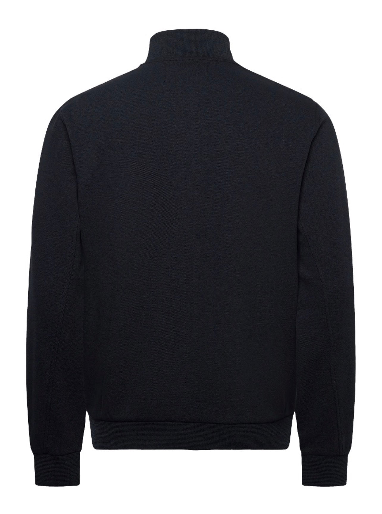 Piquet Zip Through Sweatshirt