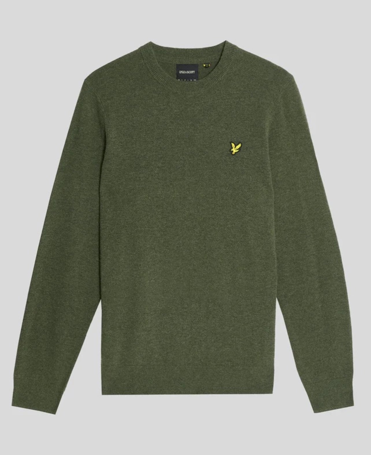 LAMBSWOOL BLEND CREW NECK JUMPER