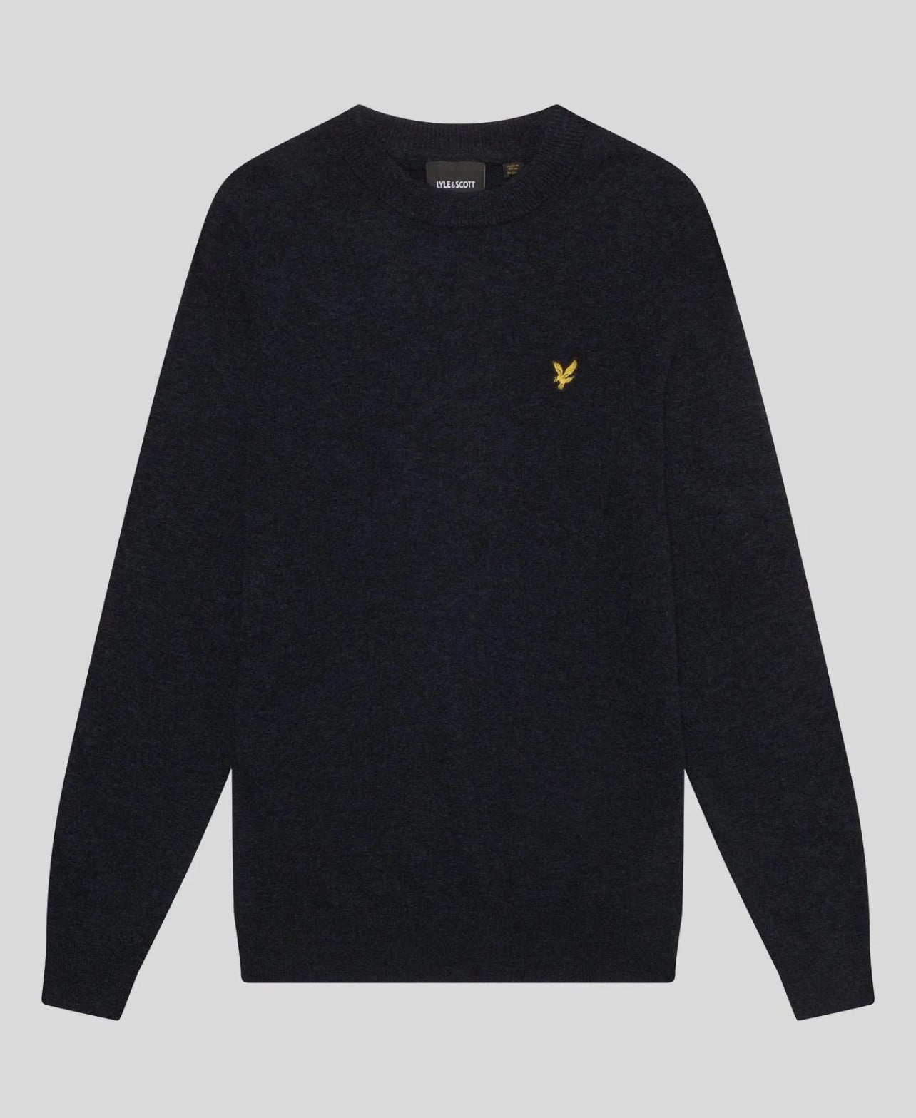 LAMBSWOOL BLEND CREW NECK JUMPER