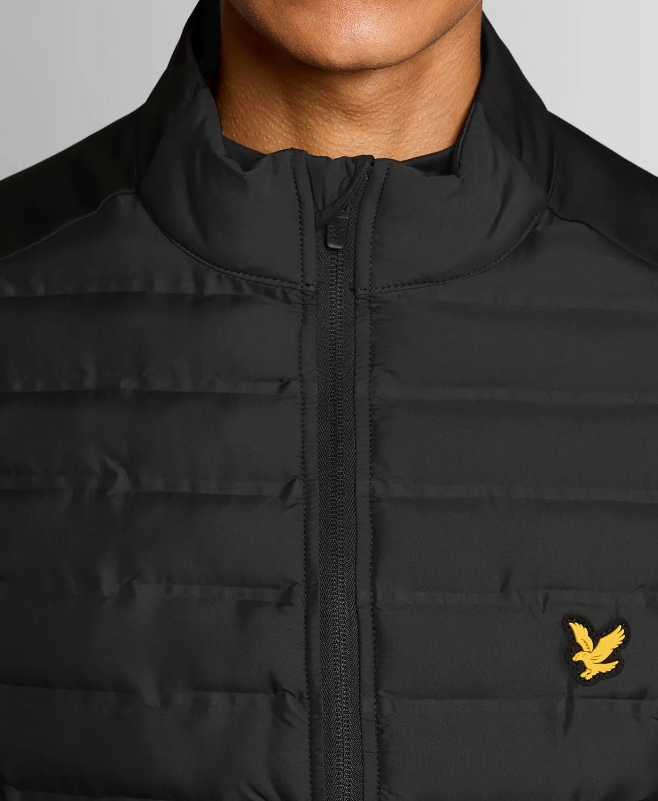 Hybrid Quilted Full Zip Golf Gilet