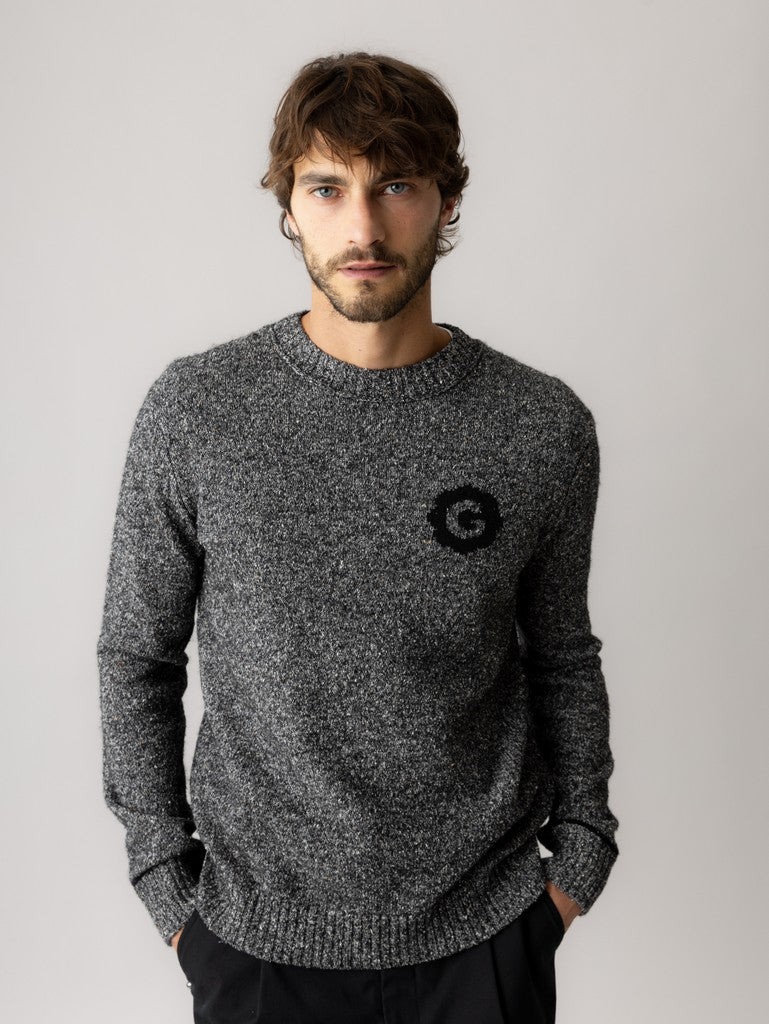 Mmglaporte Forte Nep Melange Knit
