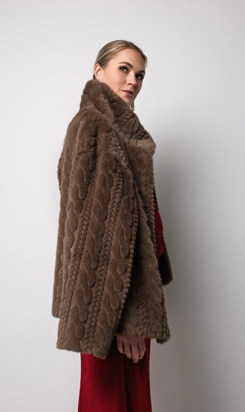 Callie Faux Fur Coat Jacket
