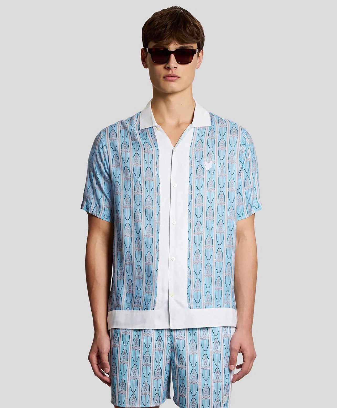 Floral Loop Graphic Shirt