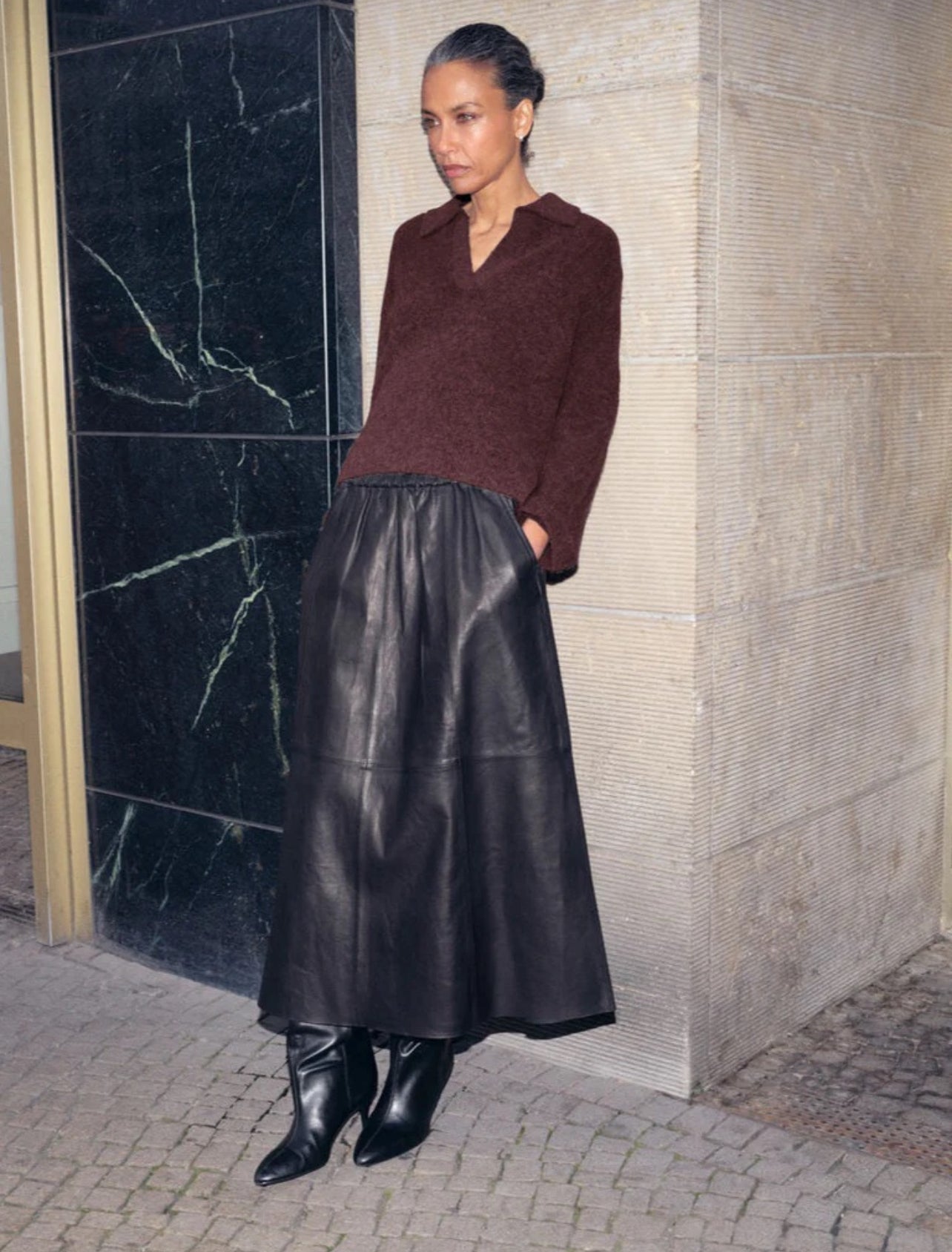 MMThora Aide Polo Knit