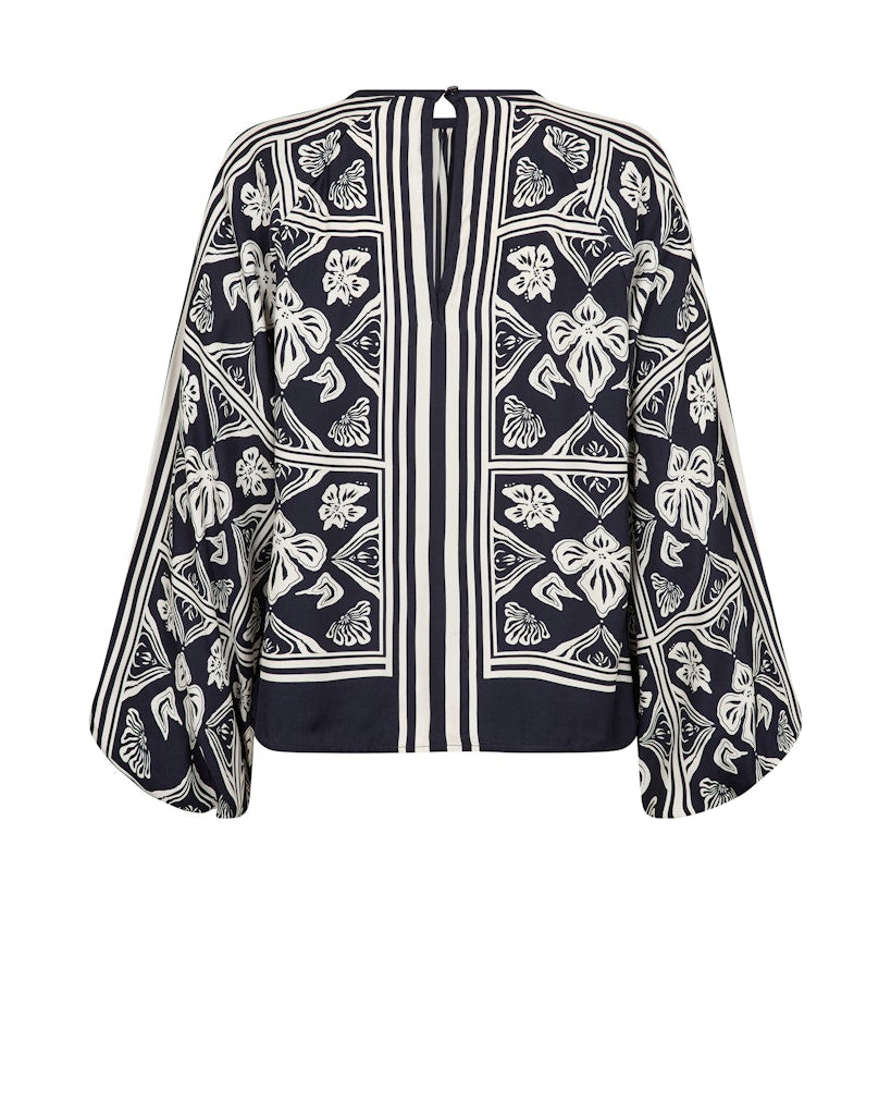 Mmmilkey Linocut Blouse