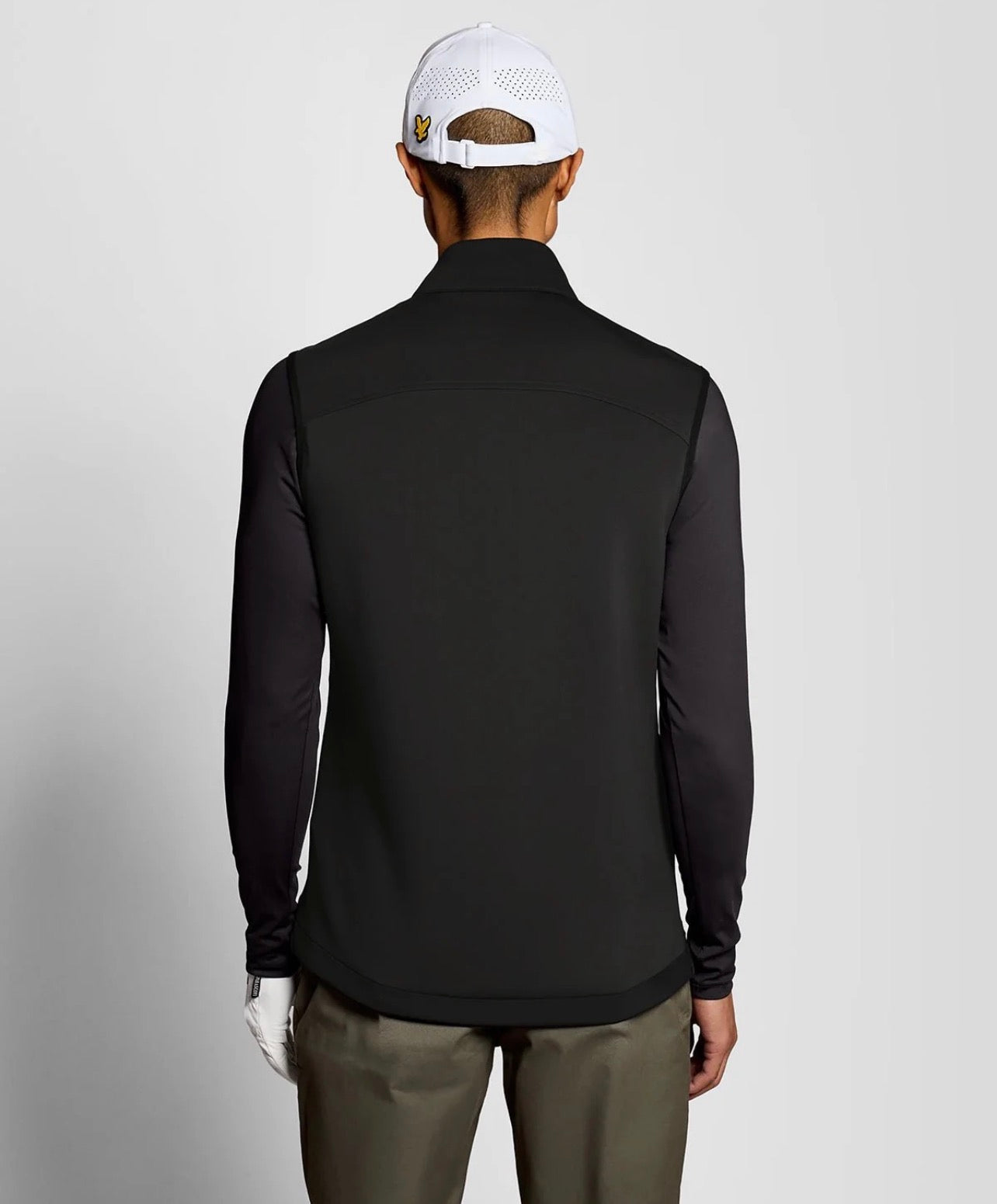 Hybrid Quilted Full Zip Golf Gilet
