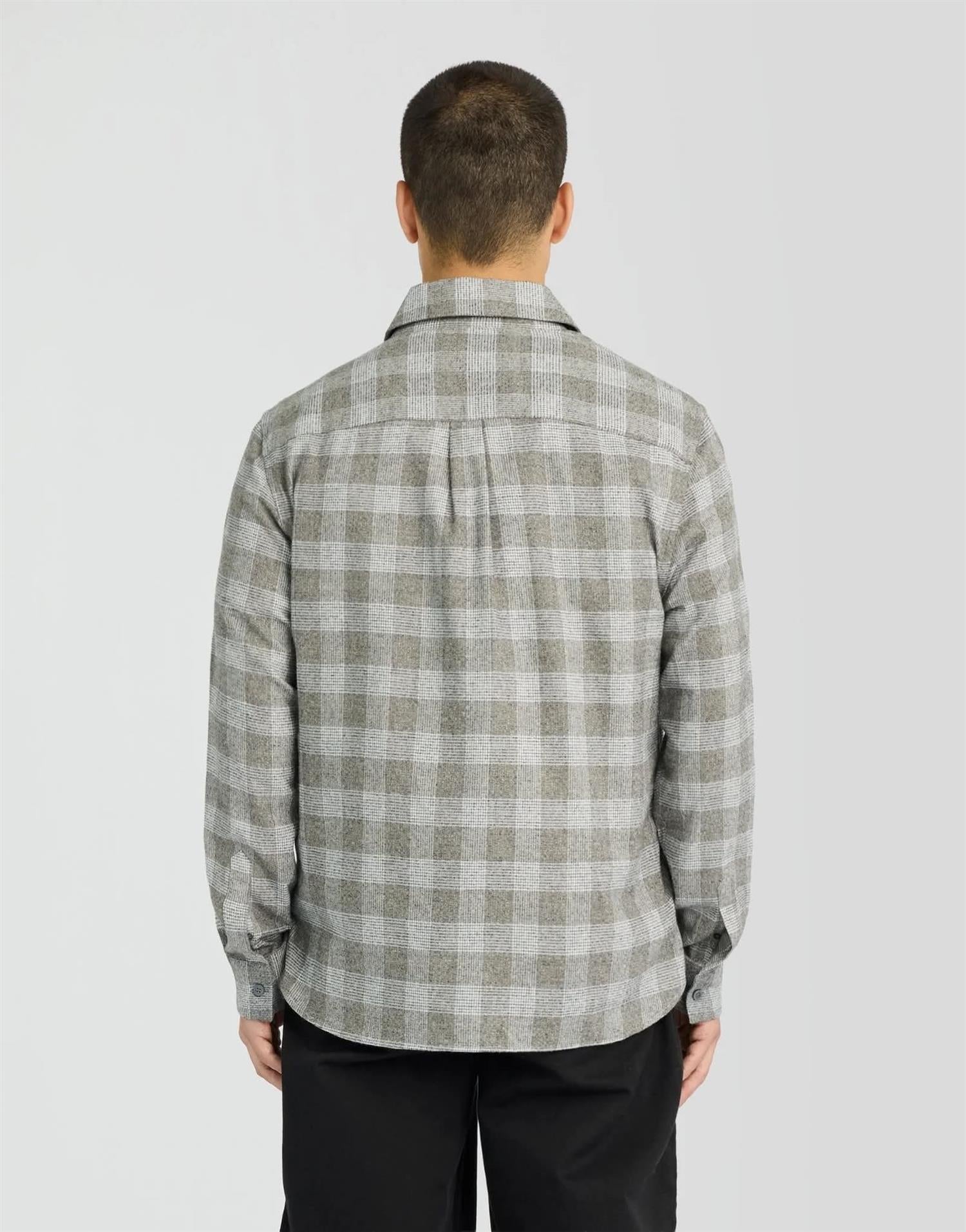 Static Check Flannel Shirt