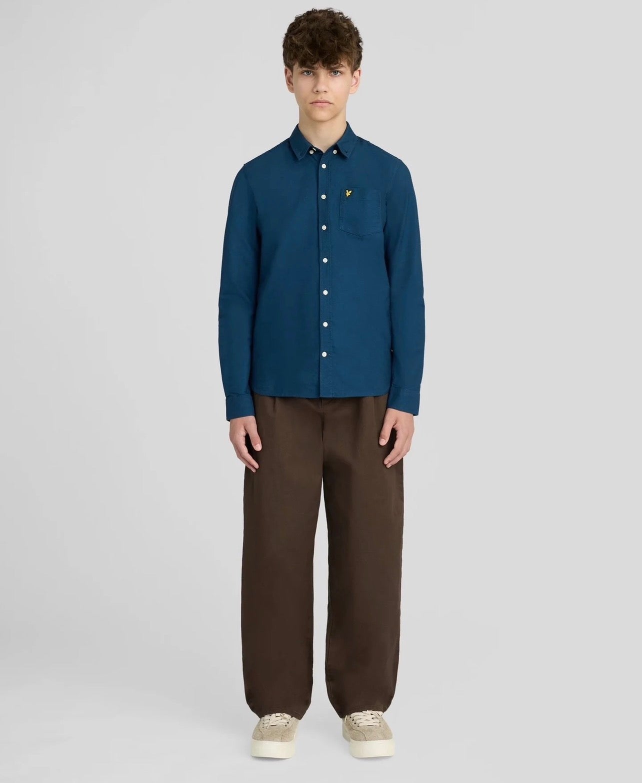 Plain Flannel Shirt