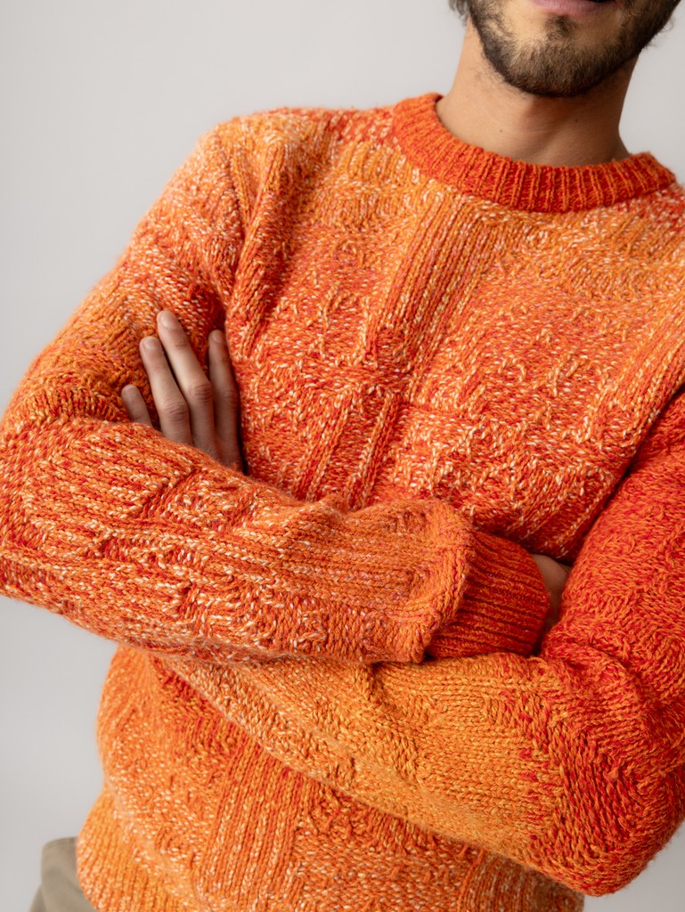 Mmgmauro Faded Crew Neck Knit