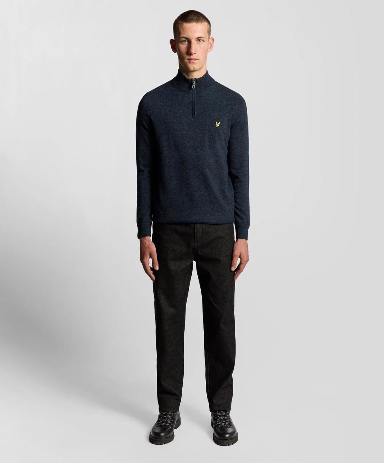 Lambswool Blend Quarter Zip