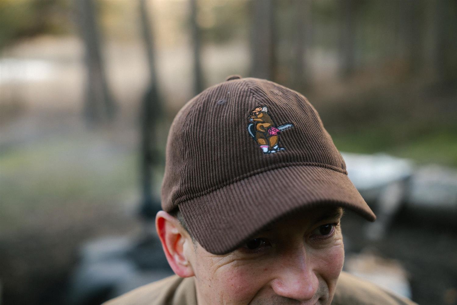 Beaver Timber Courd Cap
