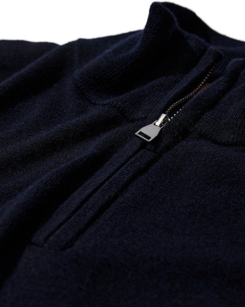 Mmgadam Soft Zip Turtle Neck Knit