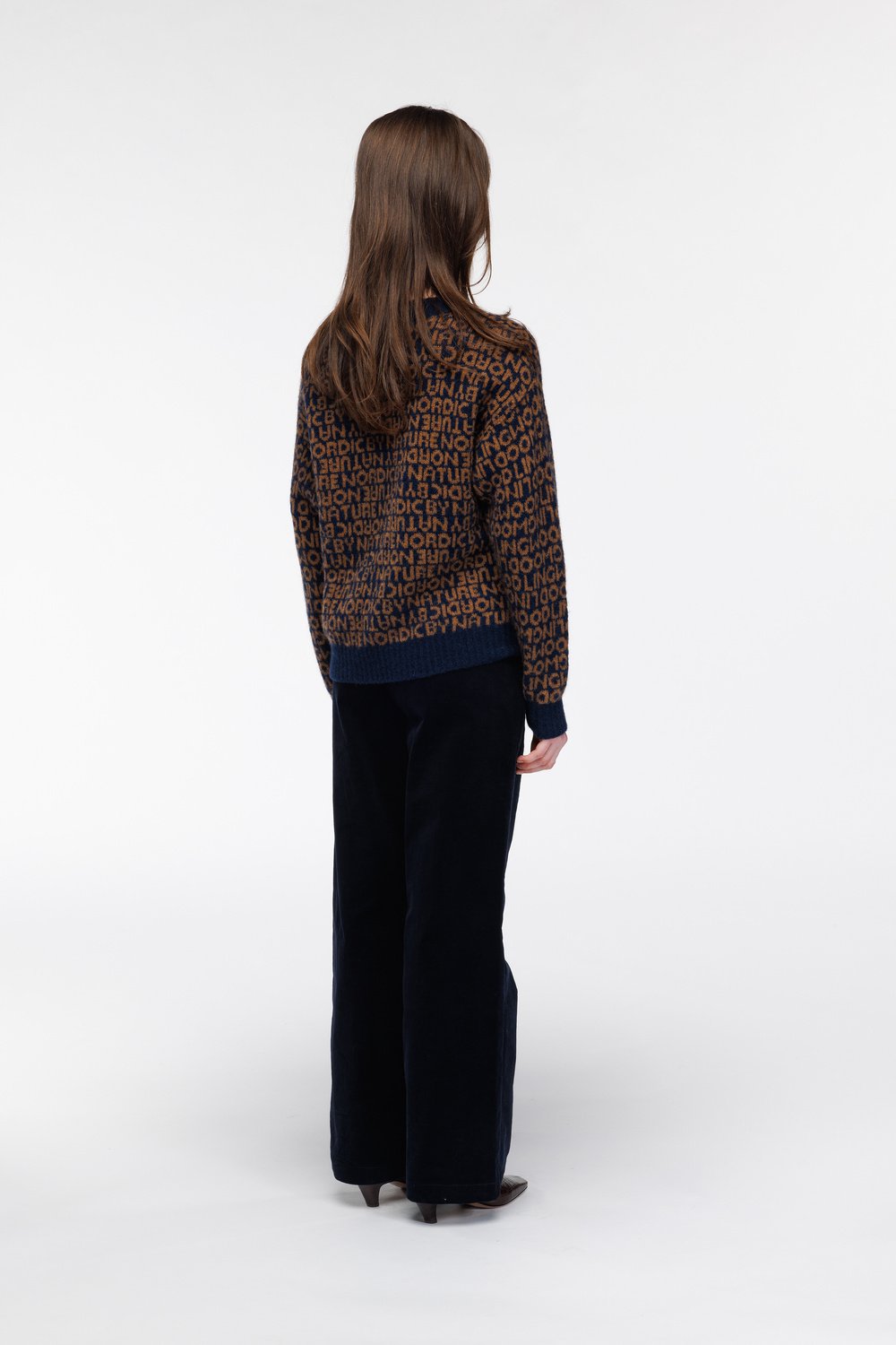 Lykke bokstav genser