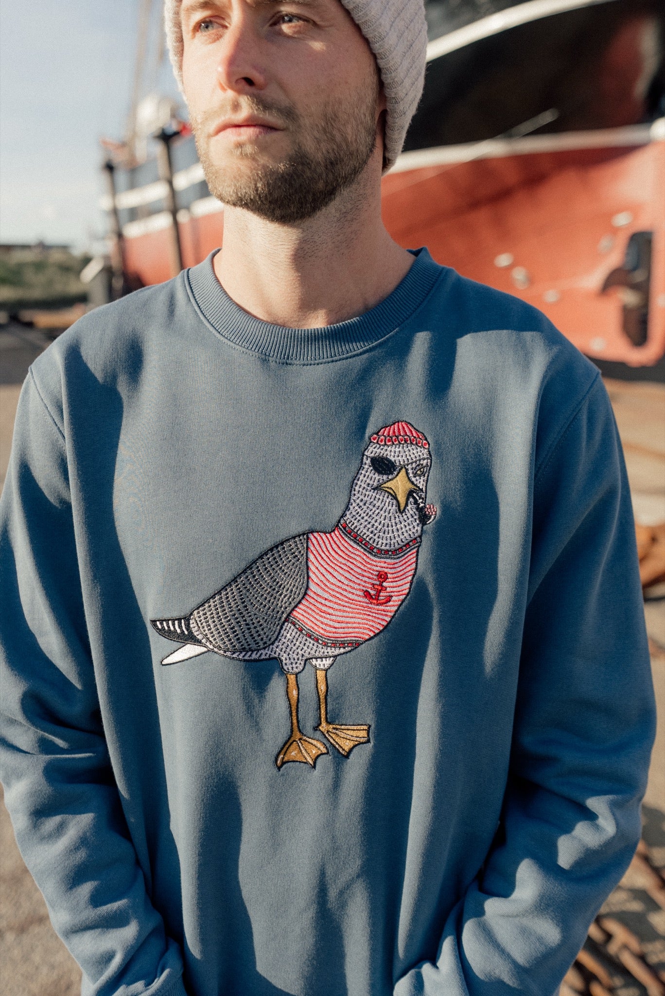 Seaborn Seagull Crewneck