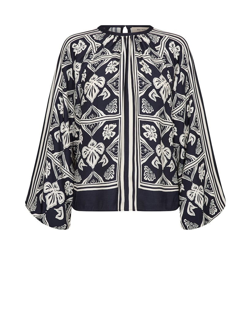 Mmmilkey Linocut Blouse