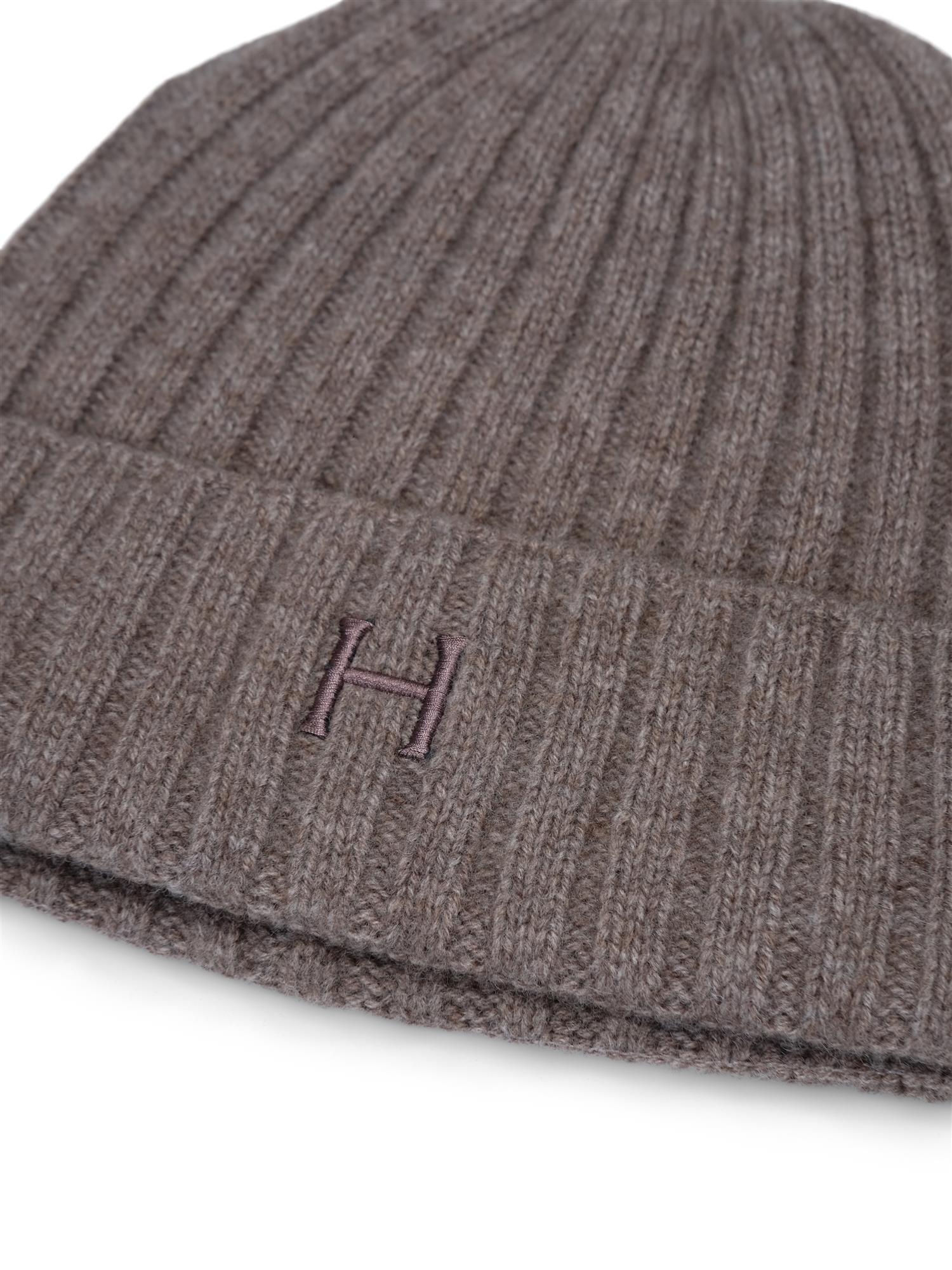 Cashmere Rib Beanie 245904