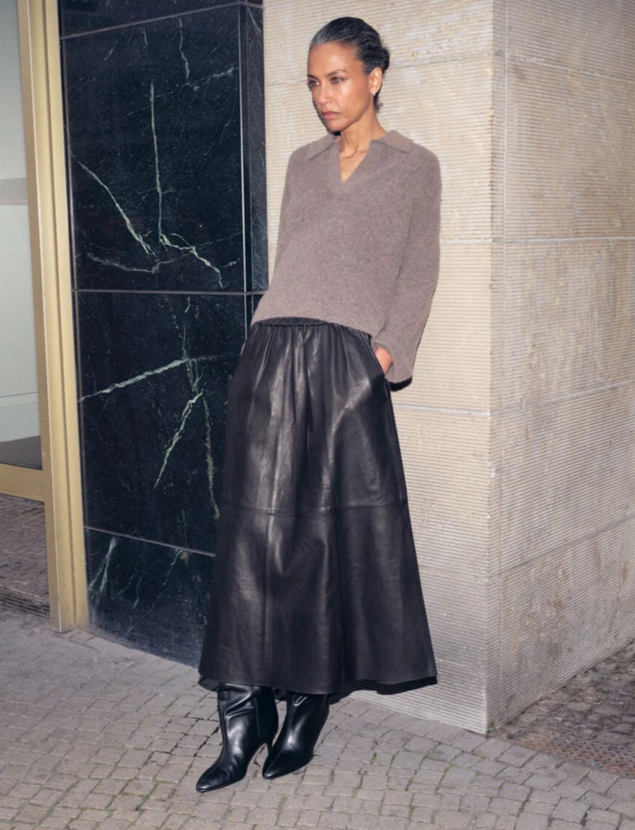 MMThora Aide Polo Knit
