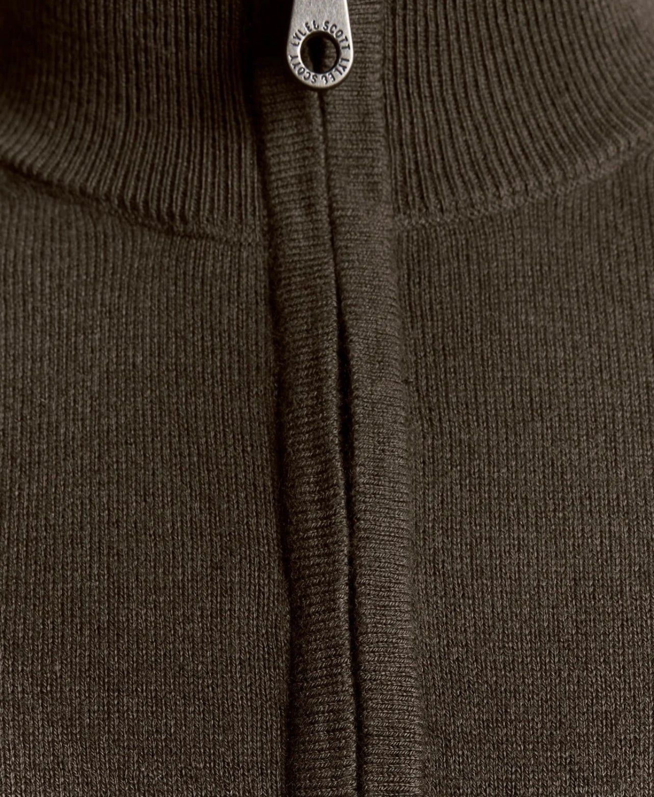 Cotton Merino Quarter Zip