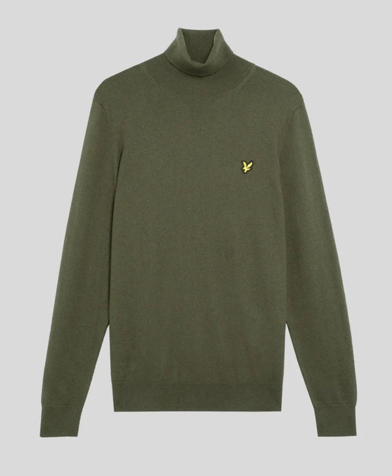 Cotton Merino Turtleneck Jumper