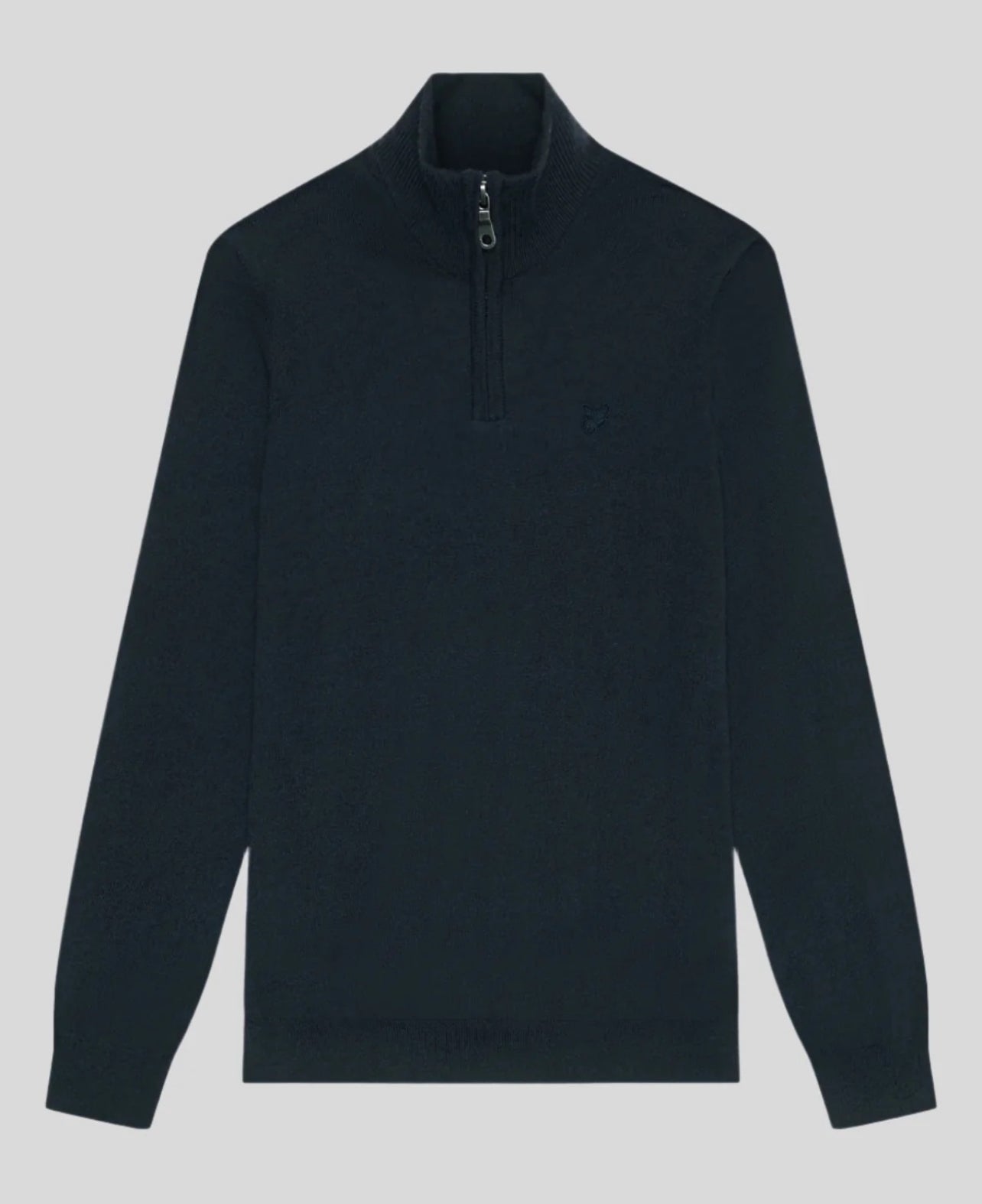 TONAL EAGLE MERINO QUARTER ZP JUMPER