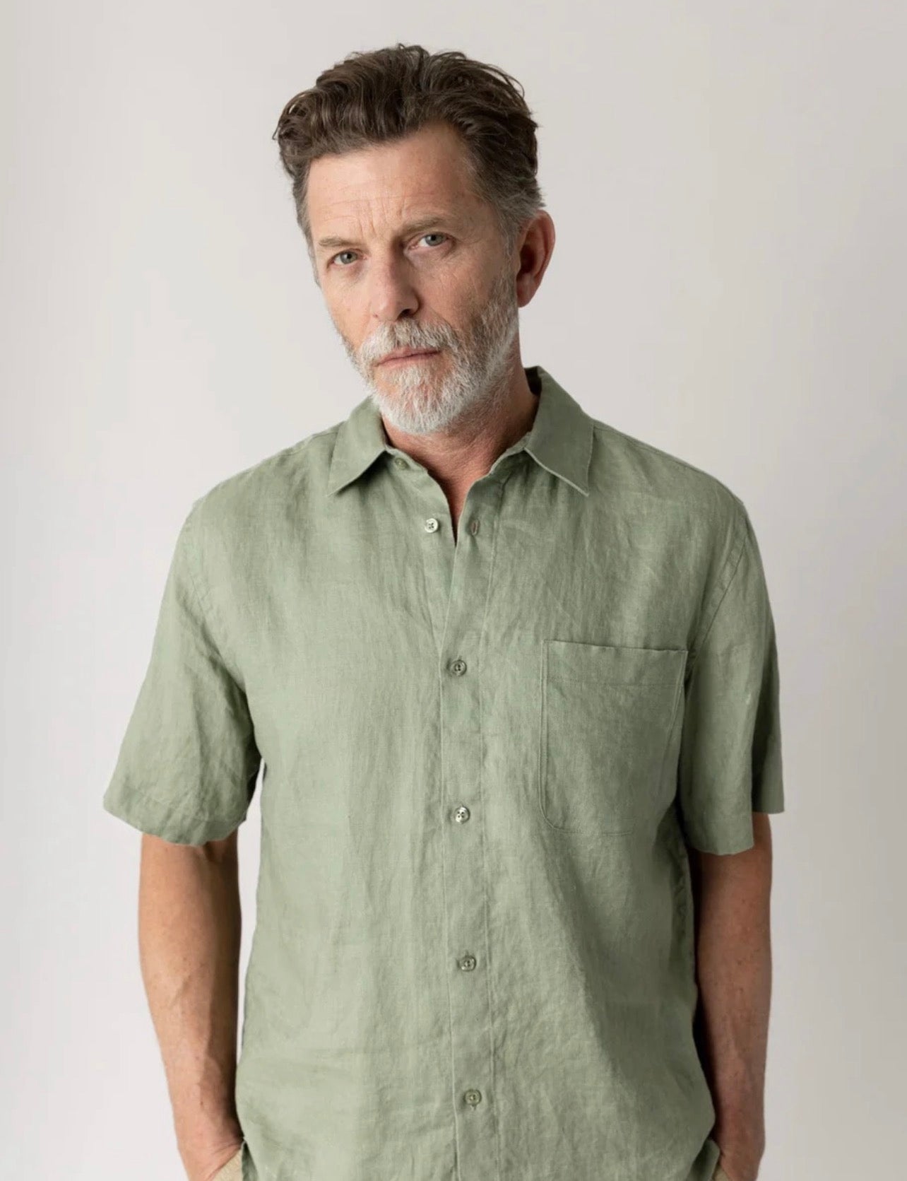 Mmgtheo Linen Ssshirt