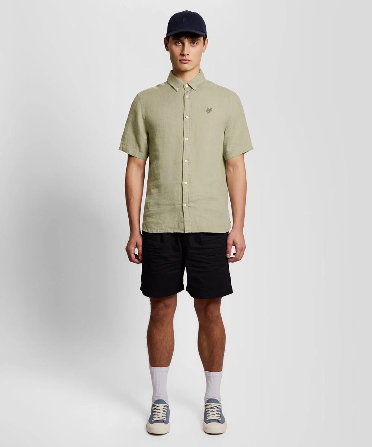 Short Sleeve Linen Shirt