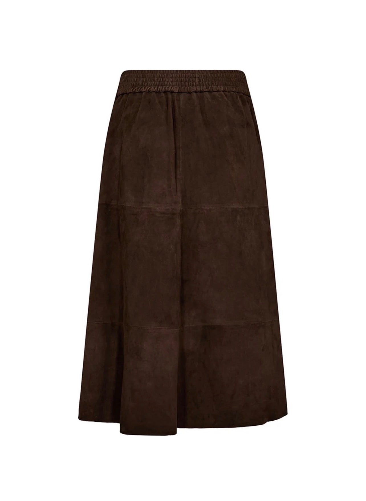 Evelyn Suede Skirt