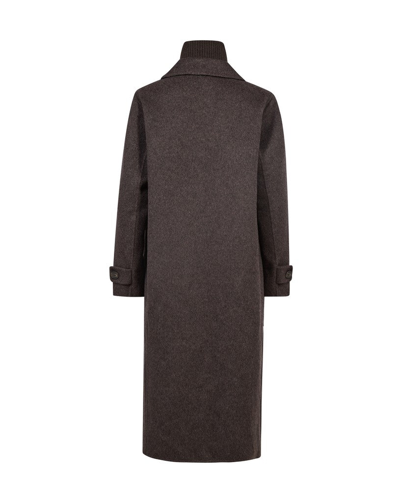 Mmalva Loisa Mock Neck Coat